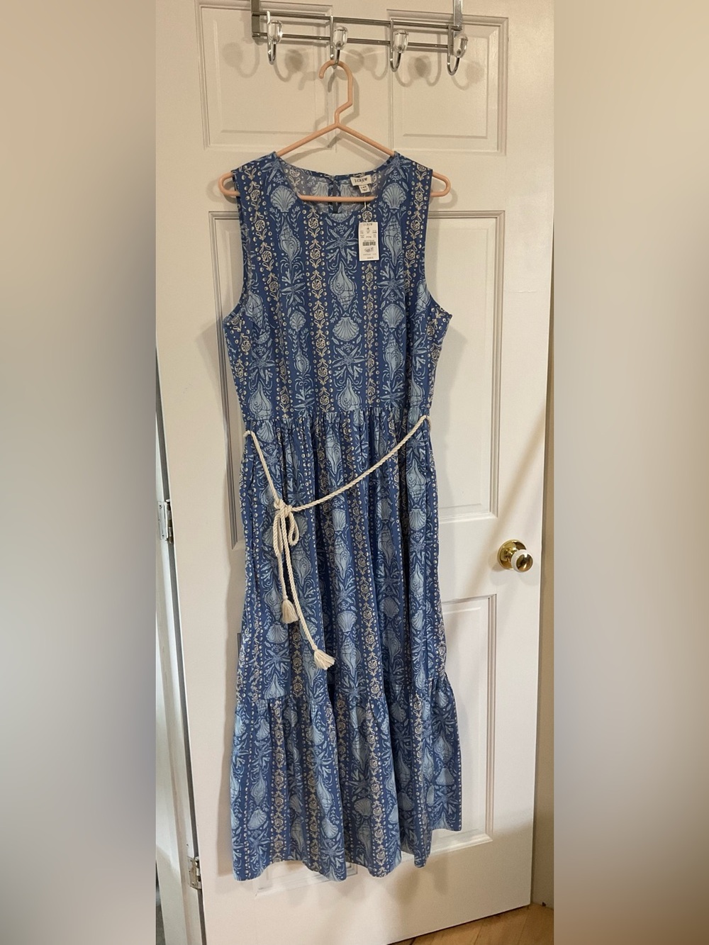 J. Crew shell print NWT dress